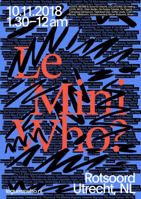 Le Mini Who? 2018 announces full line-up; explore the program via Spotify
